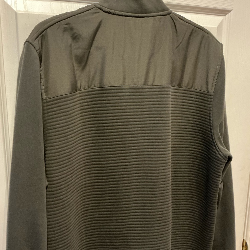Ted Baker London Sardin Quilted Classic Jacket Olive Green Mens Size 5 US XL - Picture 3 of 14